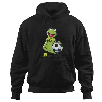Discover Disneyss The Muppets Kermit Soccer Ball Vintages Stencil Logo Hoodies