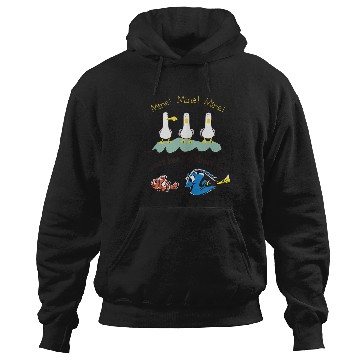 Discover Disneyss Pixars Finding Nemo Mine Mine Mine Just Keep Swimming Hoodies
