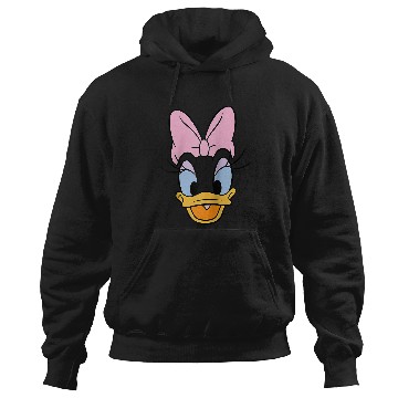 Discover Disney Daisy Duck Big Face Raglan Baseball Tee Hoodies