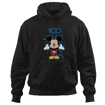 Discover Disney 100 Anniversary Mickey Mouse Fireworks Burst D100 Hoodies