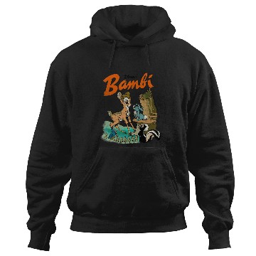Discover Disney Bambi  Group Poster Hoodies