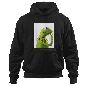 Discover Disney The Muppets K the frog Thinking Side Portrait Hoodies