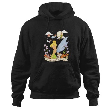 Discover Disney Peter Pan Tinker Bell Never Land Flowers and Flight Hoodies