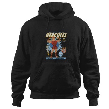 Discover Disney Hercules Action Figure Poster Hoodies