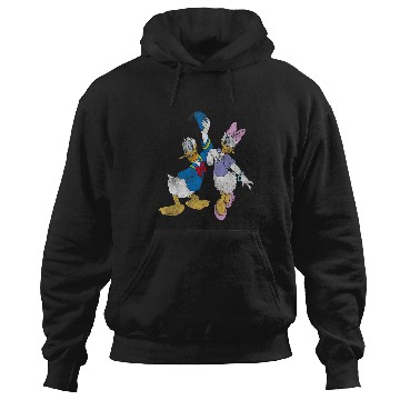 Discover Disney Mickey And Friends Donald And Daisy Distressed Hoodies