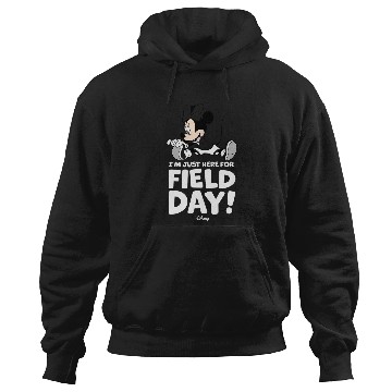 Discover Disney - Mickey Just Here For Field Day Hoodies