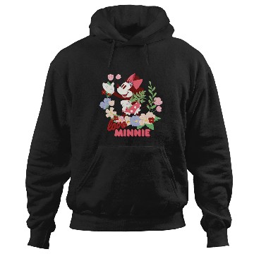 Discover Disney Love Minnie Mouse Botanical Garden Flowers Spring Hoodies