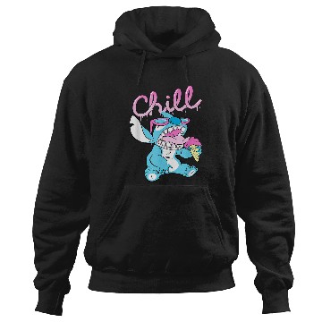 Discover Disney Lilo and Stitch Neon Ice Cream Chill Drip Hoodies