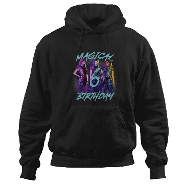 Discover Disney Descendants 3 Magical 6th Birthday Group Poster Hoodies