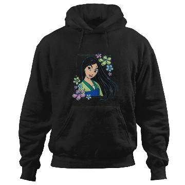 Discover Disney Princess - Mulan Flowers Hoodies