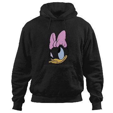 Discover Disney Daisy Duck Big Face Winking Bow Hoodies