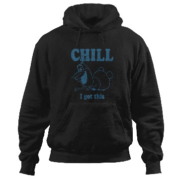 Discover disney frozenss Olaf Chill I Got This Portrait Premium Hoodies