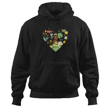 Discover Disney Princess - Tiana Nature Heart Hoodies