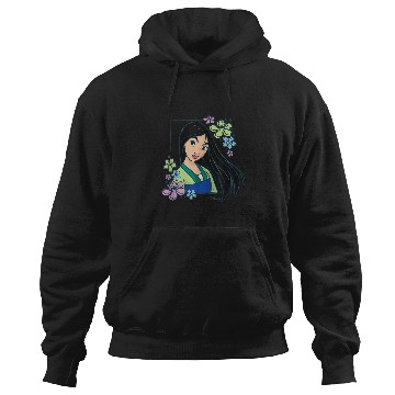 Discover Disney Princess Mulan Flowers Hoodies