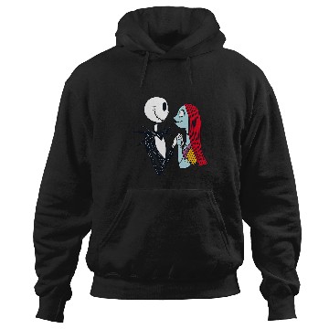 Discover disney nightmare bee christmas jack and sally Hoodies