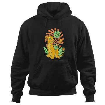 Discover Disney The Lion King Nala Geometric Pattern Portrait Hoodies