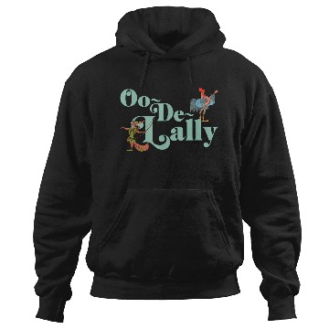 Discover Disneyss Robin Hood Oo de lally Iconic Quote Chest Text Logo Hoodies
