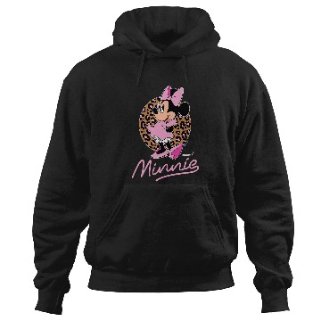 Discover Disney Minnie Leopard Print Hoodies