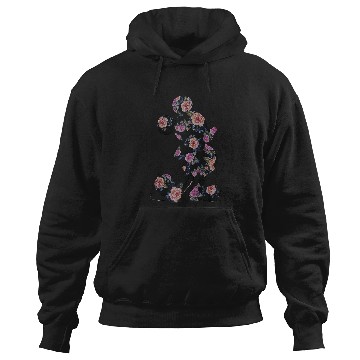 Discover Disney Floral Mickey Raglan Baseball Tee Hoodies