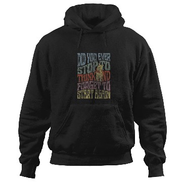 Discover Disney Winnie The Pooh Did You Ever Stop To Thin Hoodies