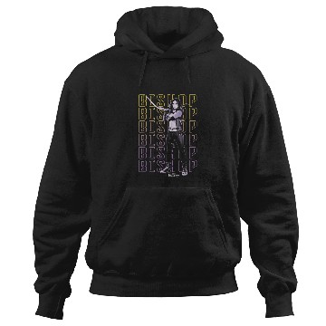 Discover Marvel Hawkeye Disney Plus Bishop Text Stack Pos Hoodies
