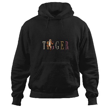 Discover Disney Winnie The Pooh Tigger Simple Text Sweatshirt Hoodies
