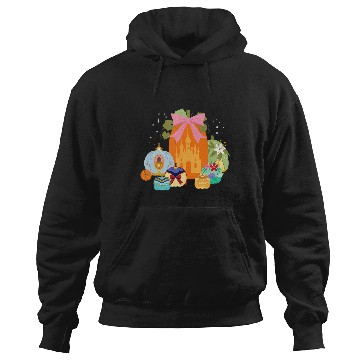 Discover Disney Princess Pumpkins Fall Princesses and Pumpkin Castle Hoodies