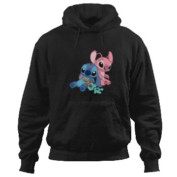 Discover Stitch and angel soulmate  , Stitch Eras Tour , Stitch Shirt, Disney Land Lilo and Stitch Hoodies