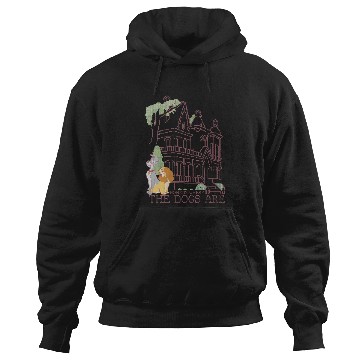 Discover Womens Disney Lady And The Tramp Home Is Where The Dogs Are V-Neck Hoodies