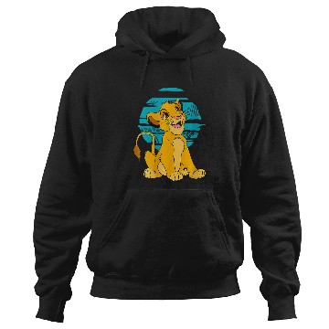 Discover womens disney lion king young simba happy blue Hoodies