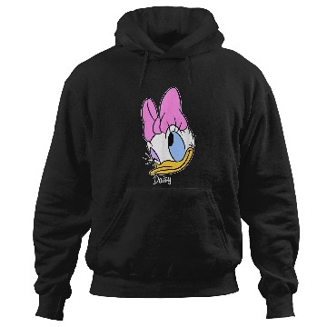 Discover Disney Mickey And Friends Daisy Big Face Hoodies