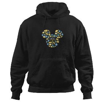Discover Disney Mickey Mouse Icon Hanukkah Chanukah Dreid Hoodies