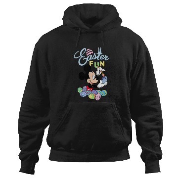 Discover Disney Mickey Mouse Easter Fun Painting Eggs Hoodies