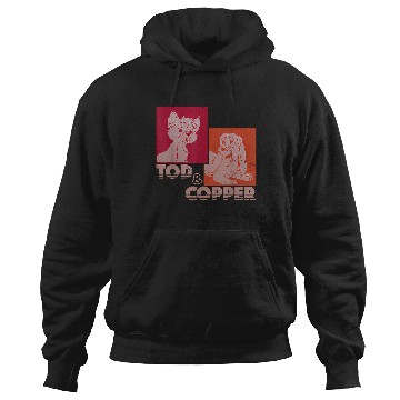 Discover Disney The Fox and the Hound Tod & Copper Retro Hoodies