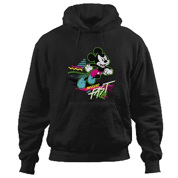 Discover Disney Mickey Mouse Impossibly Fast 90s Retro Hoodies