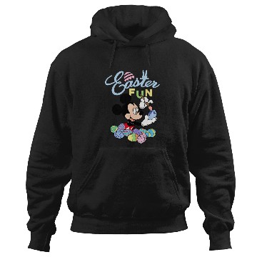 Discover Disney Mickey Mouse Easter Fun Painting Eggs Hoodies