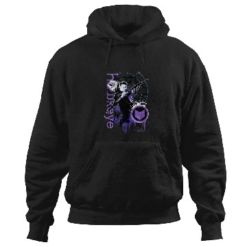 Discover Marvel Hawkeye Disney Plus Target Paint Splatter Hoodies