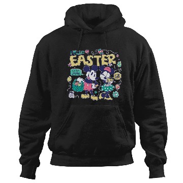 Discover Disney Mickey Mouse and Minnie Mouse Hello Easter Retro Hoodies
