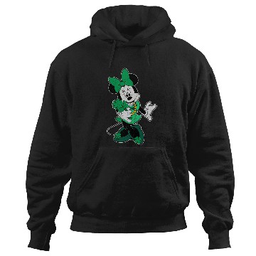 Discover Disney Retro Shamrock Minnie Mouse St. Patrick's Day Hoodies
