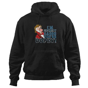 Discover Disney I'm Grumpy Because You're Dopey Hoodies, Snow White Grumpy Hoodies