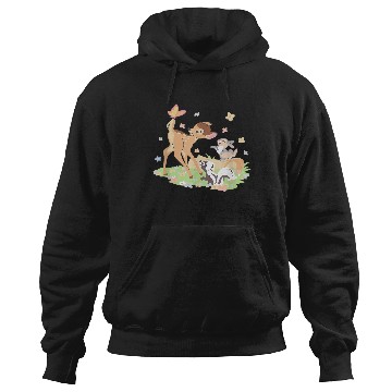 Discover Disney Bambi Thumper & Flower Pastel Spring East Hoodies