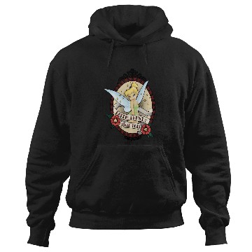 Discover Disney Peter Pan Tinker Bell Faith Trust Pixie Dust Tattoo Hoodies