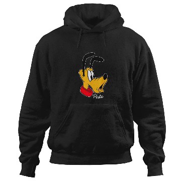 Discover Disney Mickey And Friends Pluto Big Face Hoodies