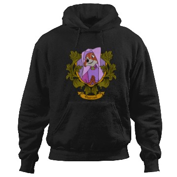 Discover Disneyss Robin Hood Marian Vintages Floral Portrait Hoodies