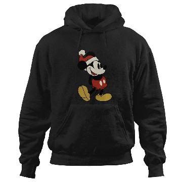 Discover Disney Classic Santa Mickey Mouse Hoodies
