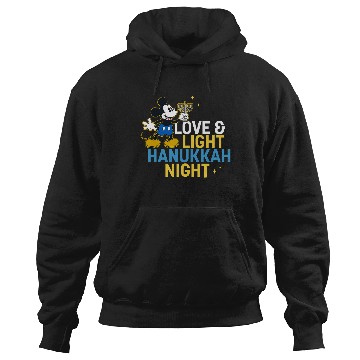 Discover Disney Mickey Mouse Love & Light Happy Hanukkah Hoodies