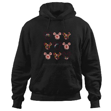 Discover Disney Mickey Mouse Flowers and Daisy Print Hoodies