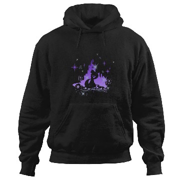 Discover Disney Tangled Rapunzel Silhouette Portrait Graphic Hoodies