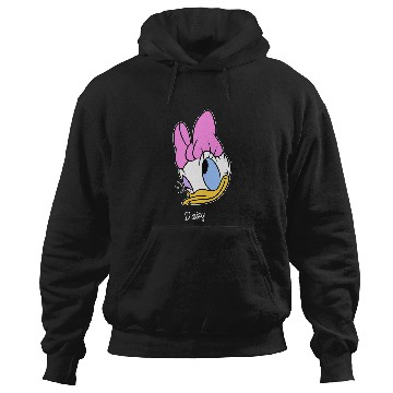 Discover disney mickey and friends daisy big face Hoodies
