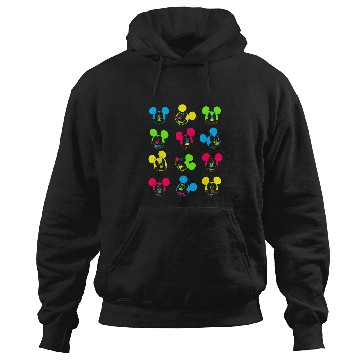 Discover Disney Neon Mickey Mouse Hoodies